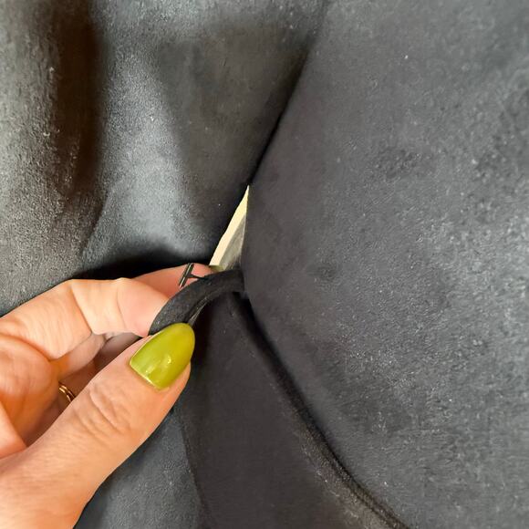 Jason Wu Faux Suede Wrap Dress - Picture 6 of 7